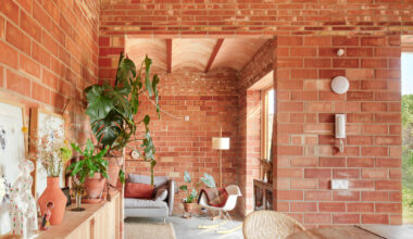 textural brick modules form catalan firm alventosa morell's casa GJ