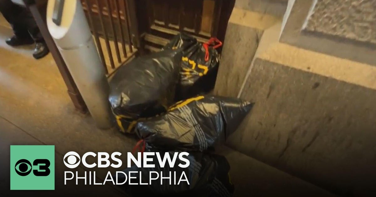 3 activists arrested after dumping trash at City Hall in Philadelphia