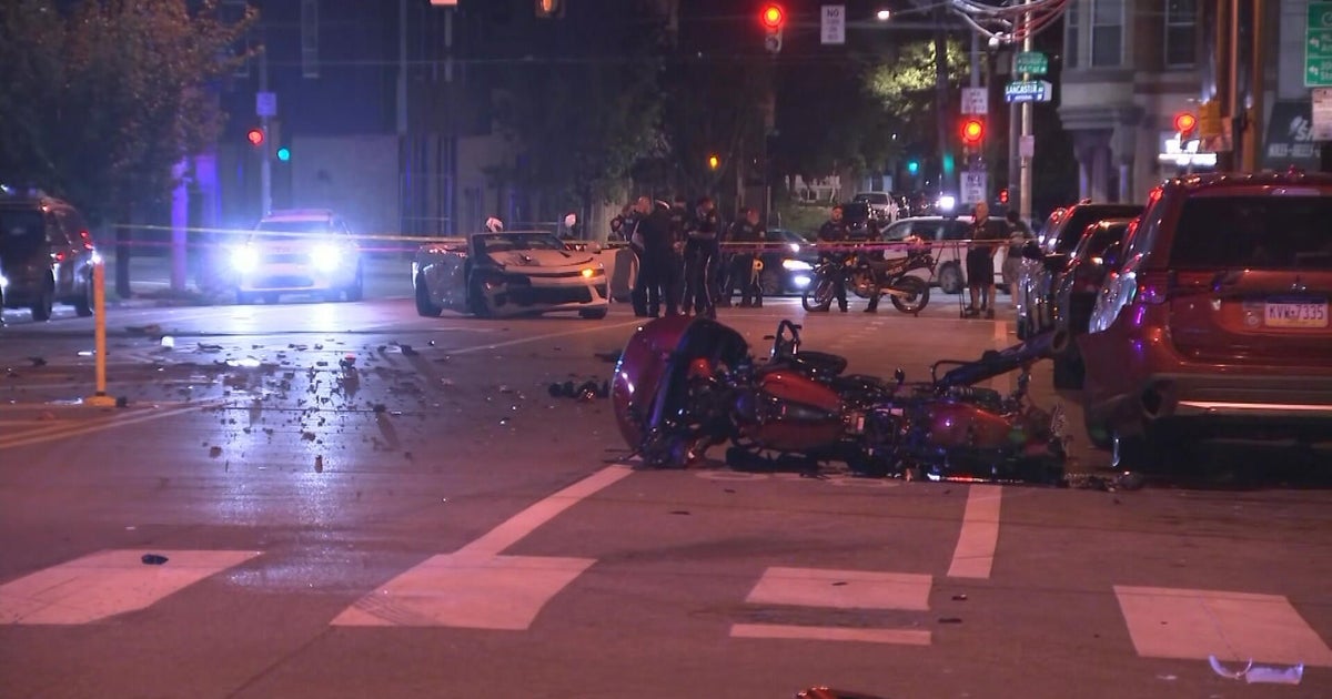 Motorcycle crash leaves one dead in West Philadelphia, police say
