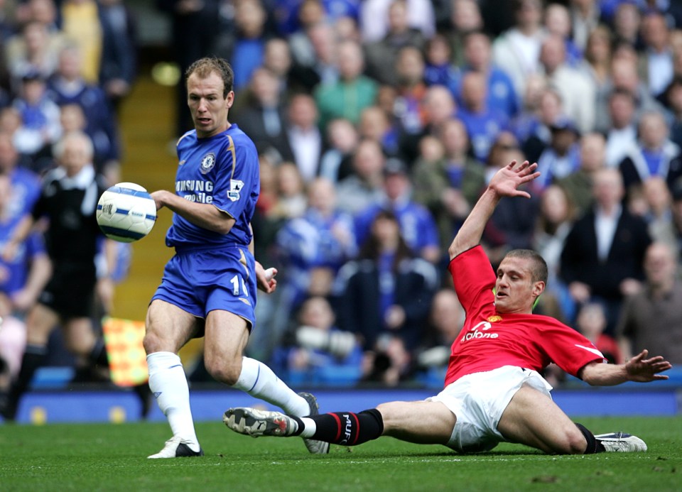 Robben spent three years at Chelsea despite his dad slamming the club in a brutal interview