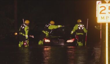 Philadelphia weather: Multiple water rescues as heavy rains flood roadways