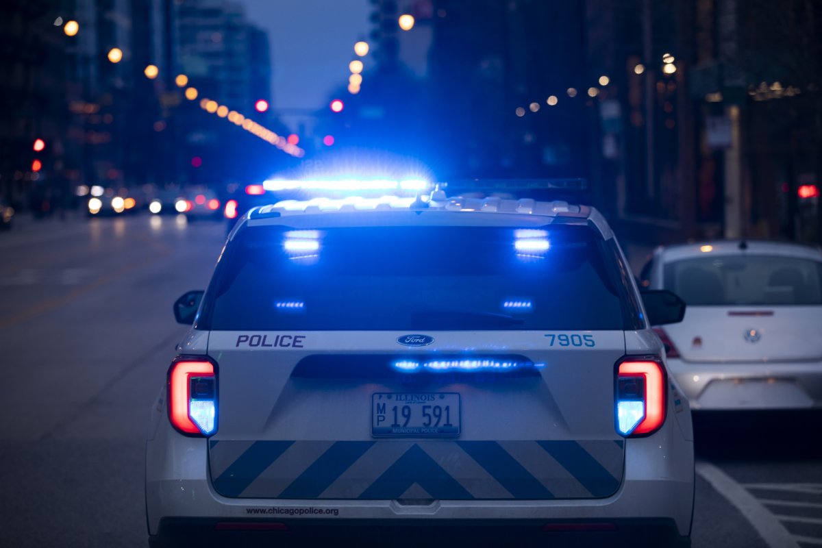 Chicago police vehicle