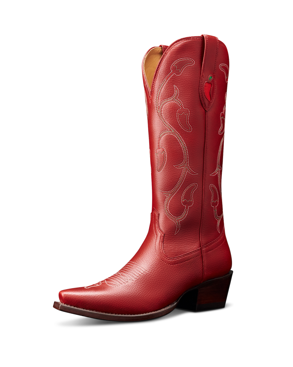 Chili's x Tecovas women's Booth Boot