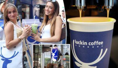 Luckin, China's largest coffee chain, launches in NYC