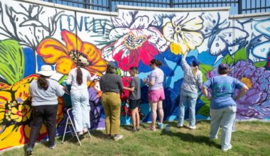 Las Vegas Trail Mural Marks Community Renewal in Fort Worth