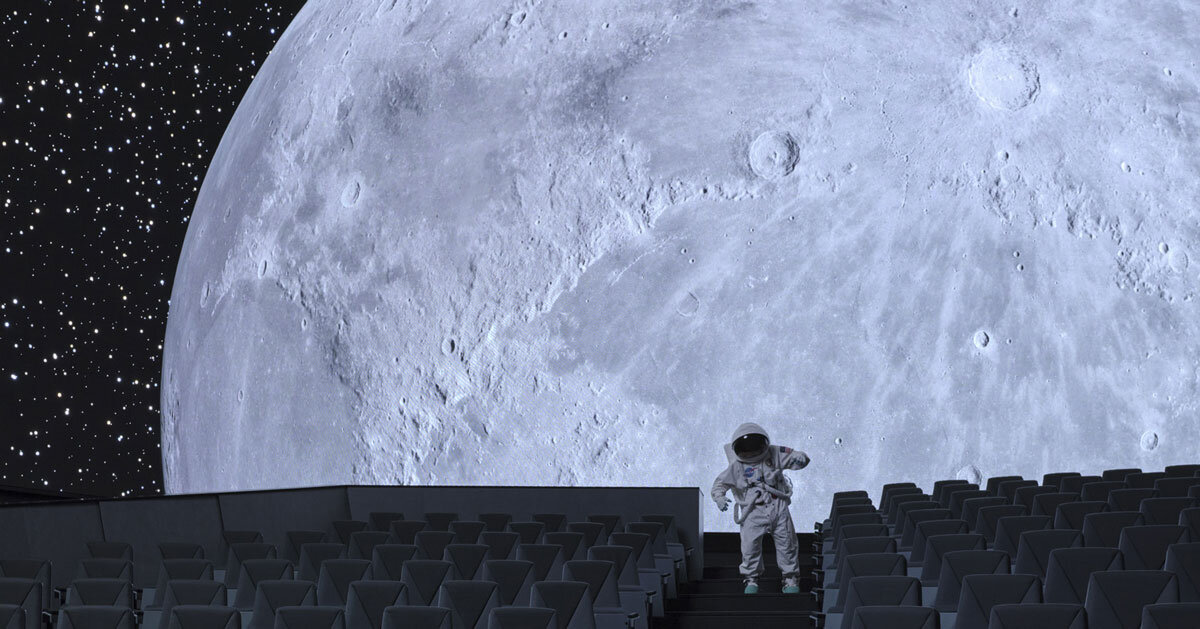 step inside world’s largest LED dome by collcoll illuminating prague planetarium