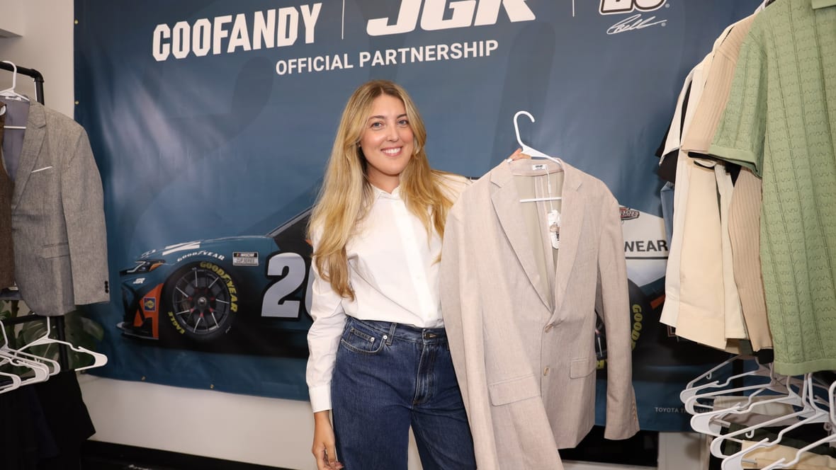 COOFANDY Teams With NASCAR's Christopher Bell & Celebrity Stylist Britt Theodora To Rev Up Your Style