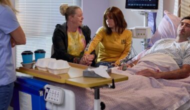Kit fights for his life in hospital