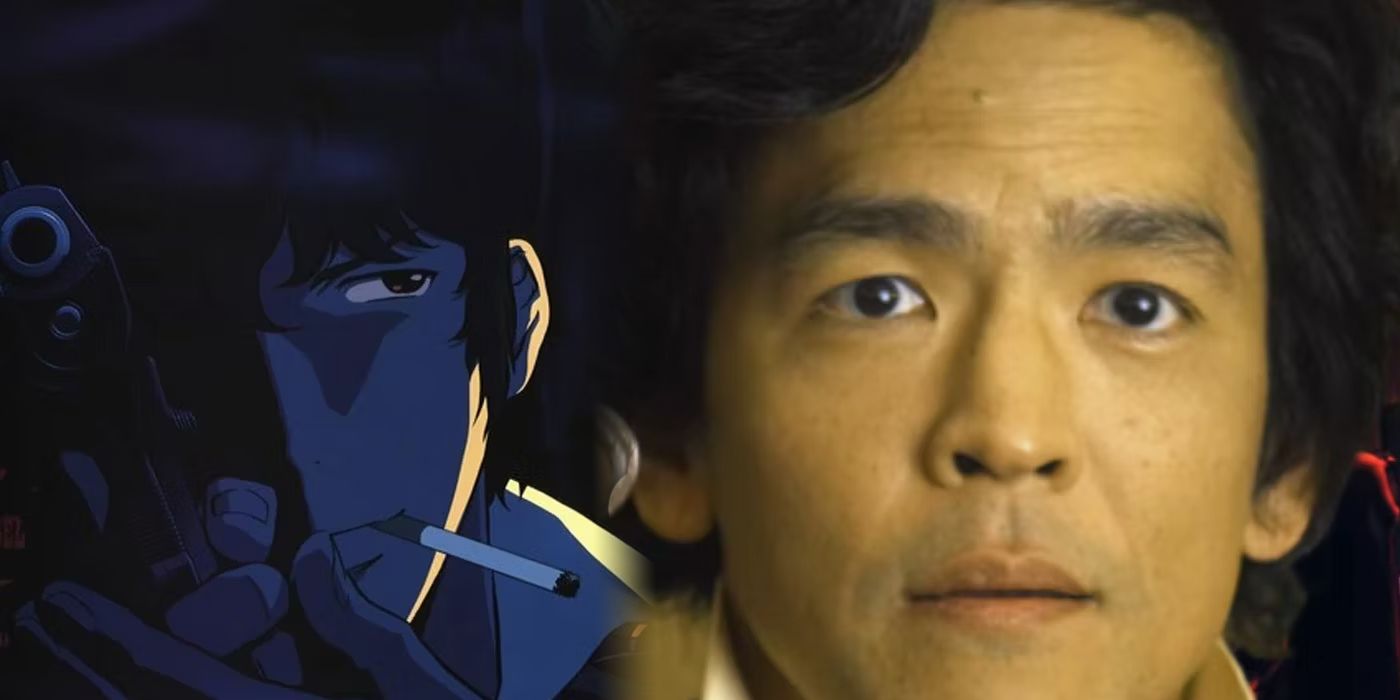 Spike in both his live action and anime forms.