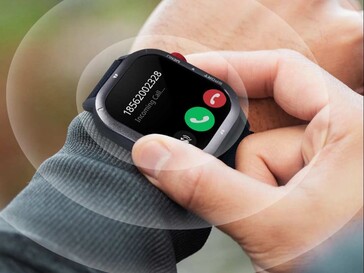 The model can be used as a Bluetooth hands-free device. (Image source: Haylou)