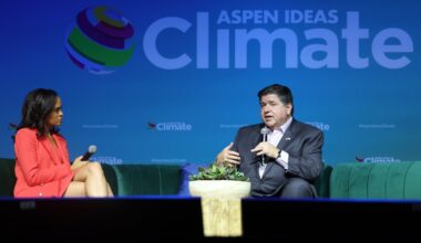 Economic opportunities tied to climate goals, Pritzker says