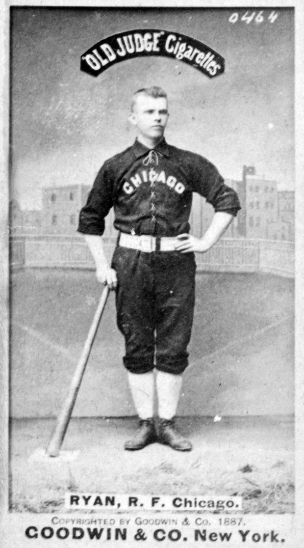 Jimmy Ryan, Chicago White Stockings, baseball card, circa 1887-1890. (Library of Congress)