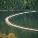 Cycling Between Terrils / Burolandschap - Exterior Photography, Aerial View Photography