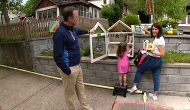 Family of boy who loved to give creates library to share books & toys