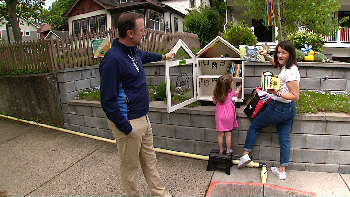 Family of boy who loved to give creates library to share books & toys