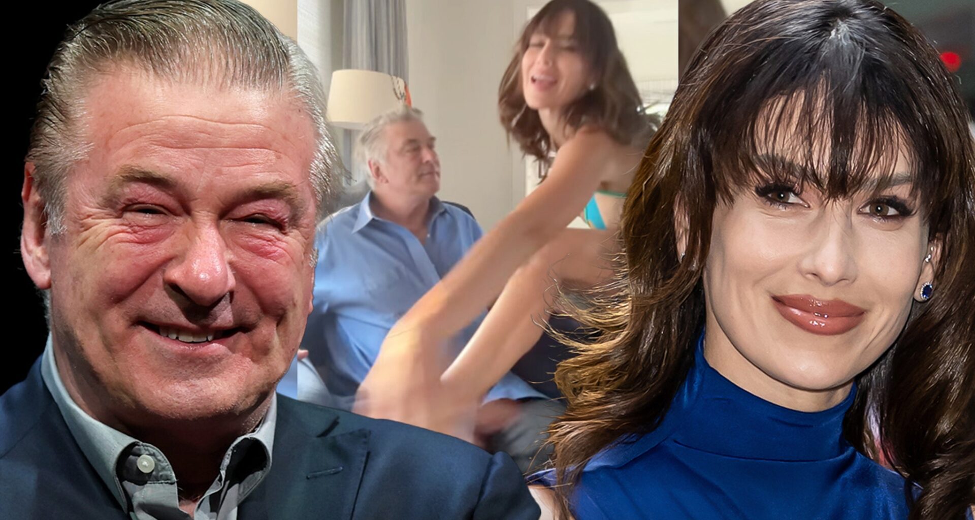 Hilaria Baldwin Dances for Alec Baldwin, Makes Him Give Her Foot Massage