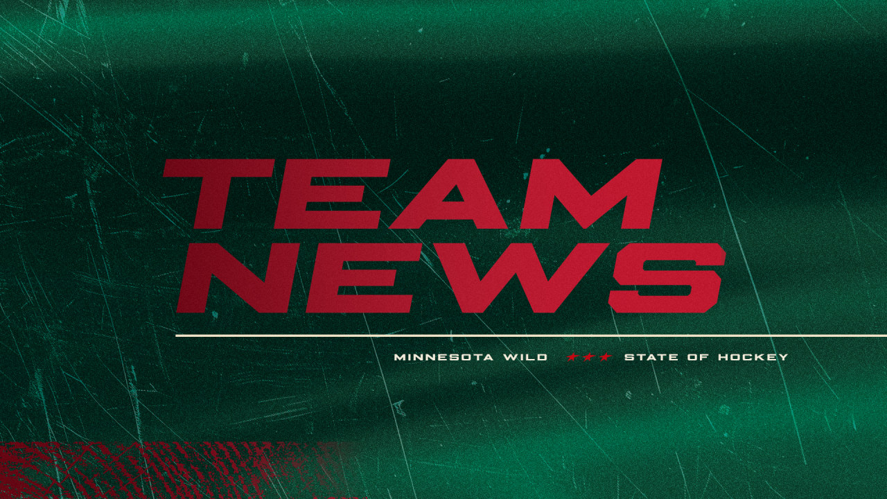 Minnesota Wild Signs Five Players to Contracts