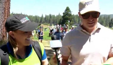 Fans, celebrities pack Edgewood Tahoe for day two of American Century Championship