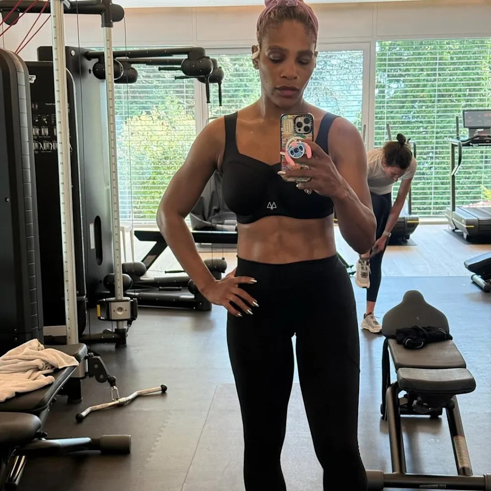 “Always preparing for summer!!!!!” the tennis star’s pal Lala Anthony wrote, hyping her up in the comments. Instagram/serenawilliams