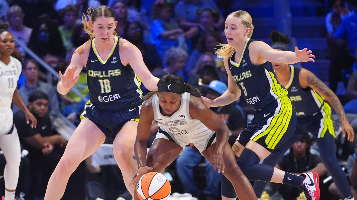 Dallas Wings play before sold-out crowd vs. Aces | Watch on KFAA