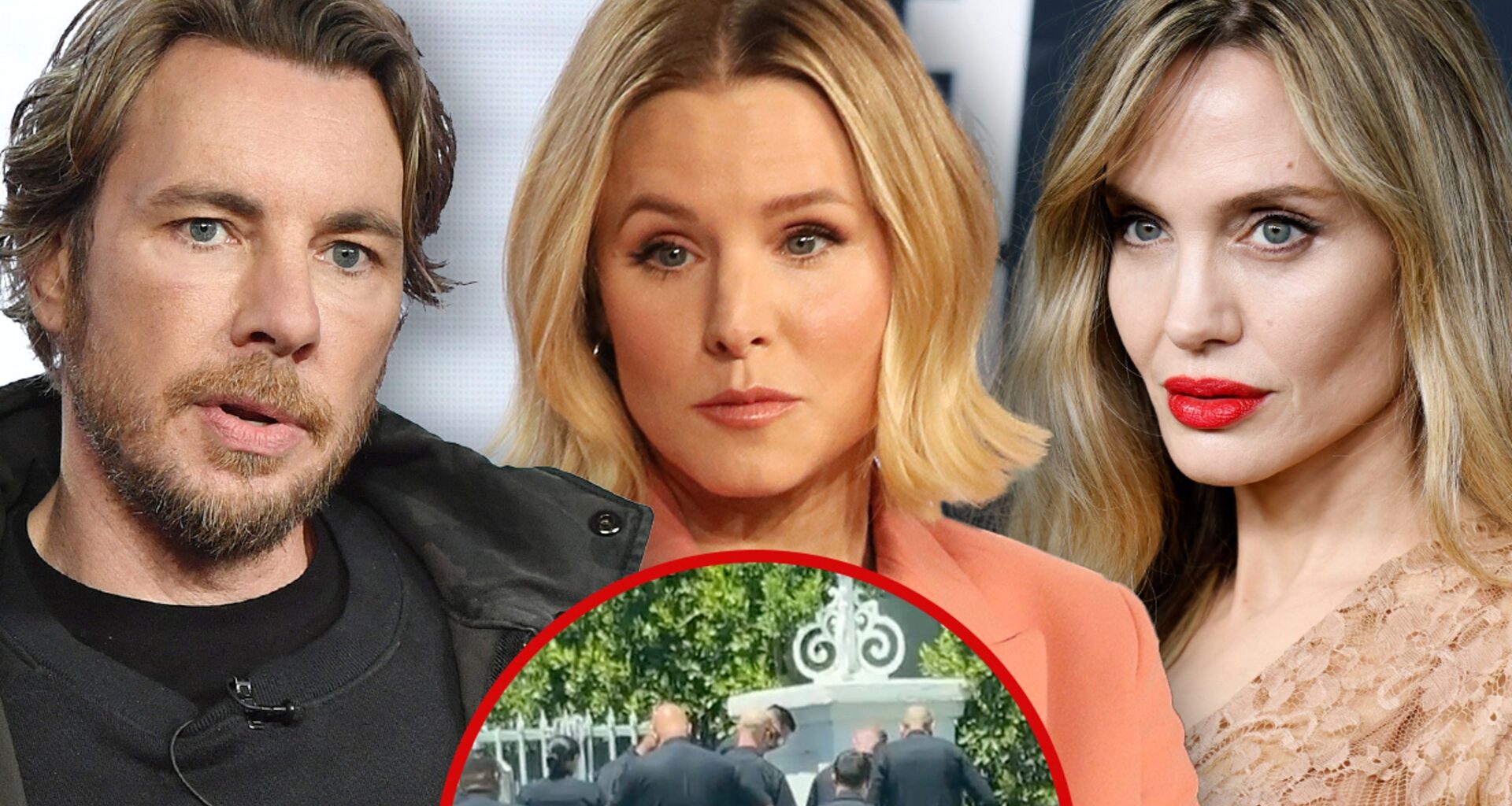Alleged Trespasser Arrested Outside Angelina Jolie & Kristen Bell's Gated Neighborhood
