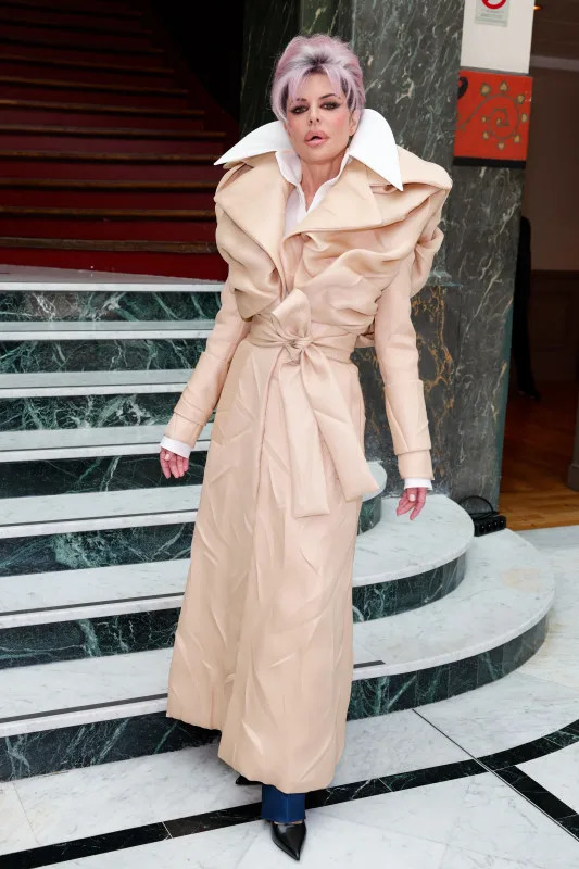 PARIS, FRANCE - JULY 09: Lisa Rinna attends the Viktor & Rolf Haute Couture Fall/Winter 2025/2026 show as part of Paris Fashion Week on July 09, 2025 in Paris, France. (Photo by Pierre Suu/Getty Images)Pierre Suu&sol;Getty Images