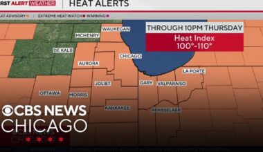 More stifling heat, storm threat Thursday in Chicago