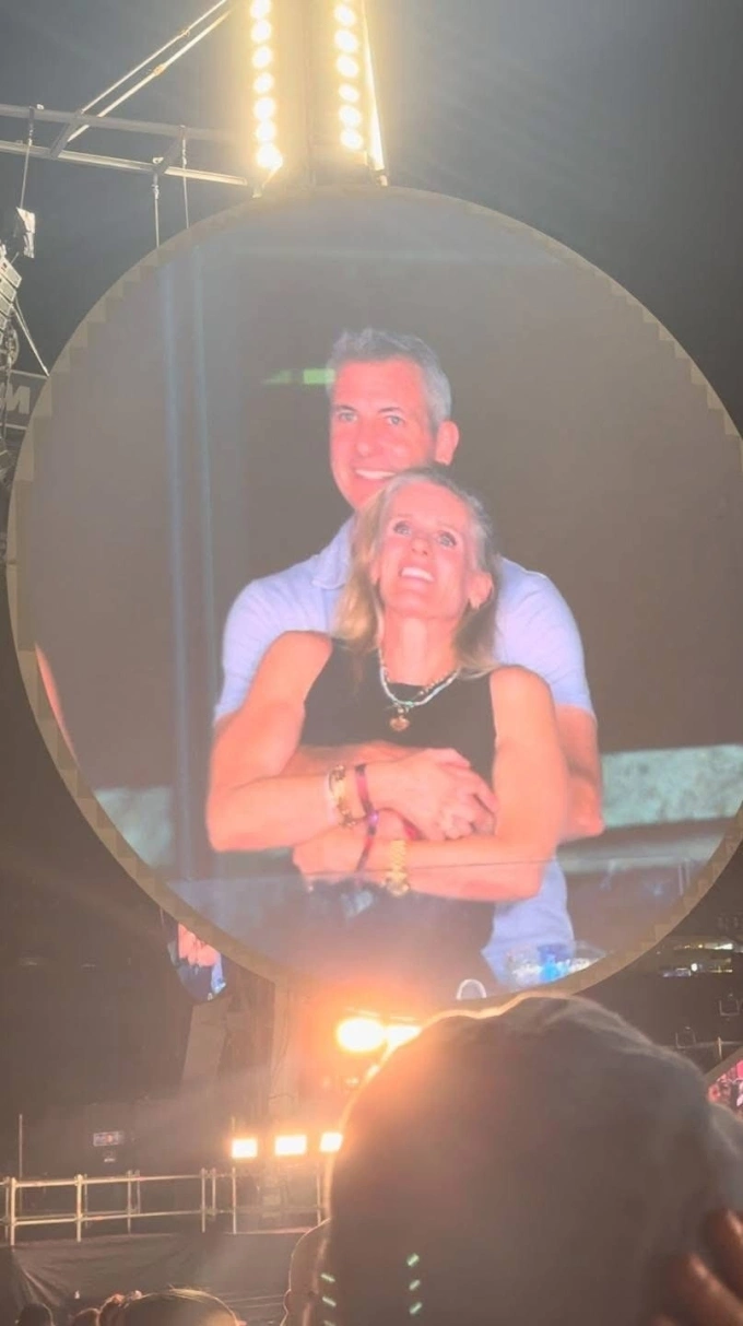 Kristin Cabot and Andy Byron were seen cozied up during Coldplay concert. Photo from Facebook