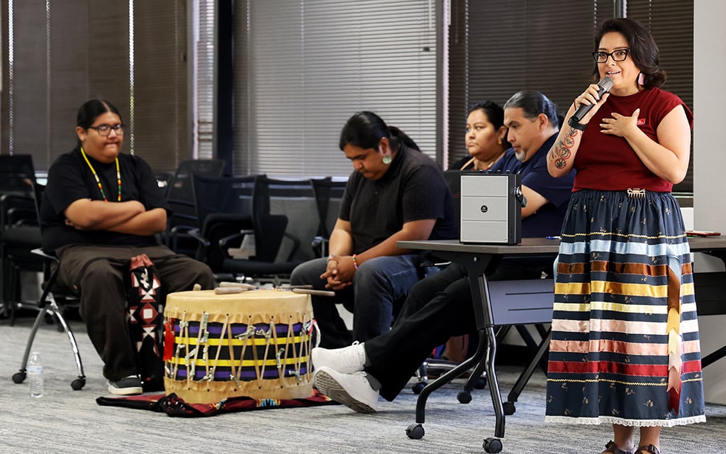 Native ‘Wiping of Tears’ ceremony revives tradition in Phoenix