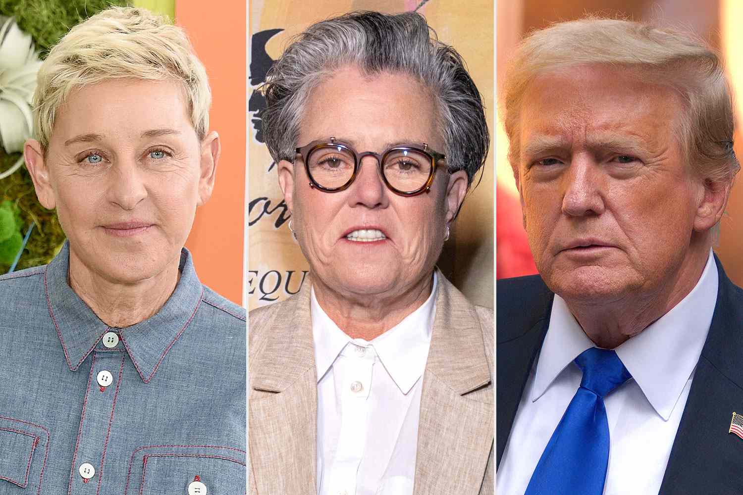 Ellen DeGeneres supports Rosie O’Donnell after Donald Trump's threat