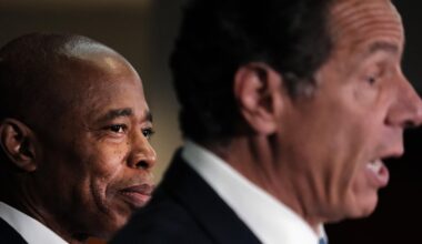 NYC mayoral candidates Eric Adams, Andrew Cuomo engage in war of words over each other's past