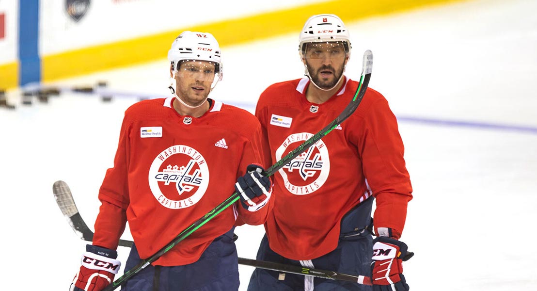 Alex Ovechkin on whether Evgeny Kuznetsov could return to the Capitals this summer: ‘He has his own head on his shoulders. I’m not a manager.’