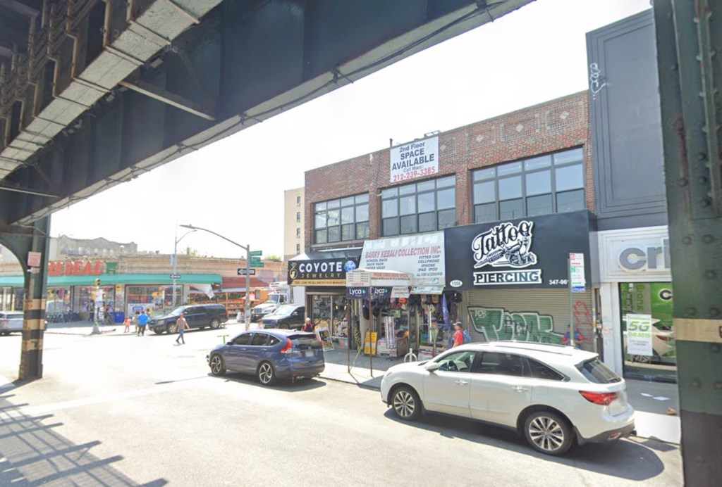 The alleged incident began at the tattoo parlor. 
