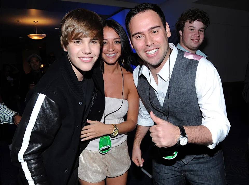 Justin Bieber, Scooter Braun, 2010