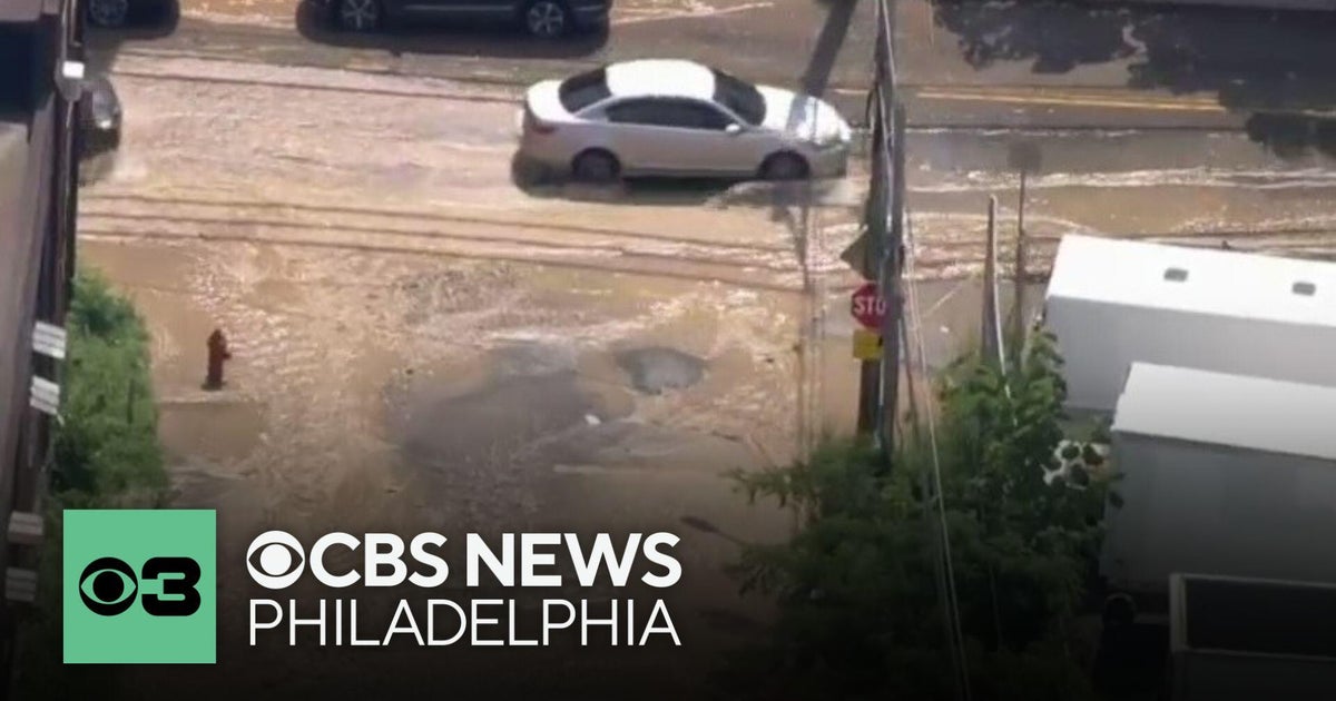 Crews to continue to repair water main break in Northeast Philadelphia