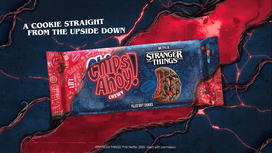 Chips Ahoy! unveils 'Stranger Things' cookies with AR game