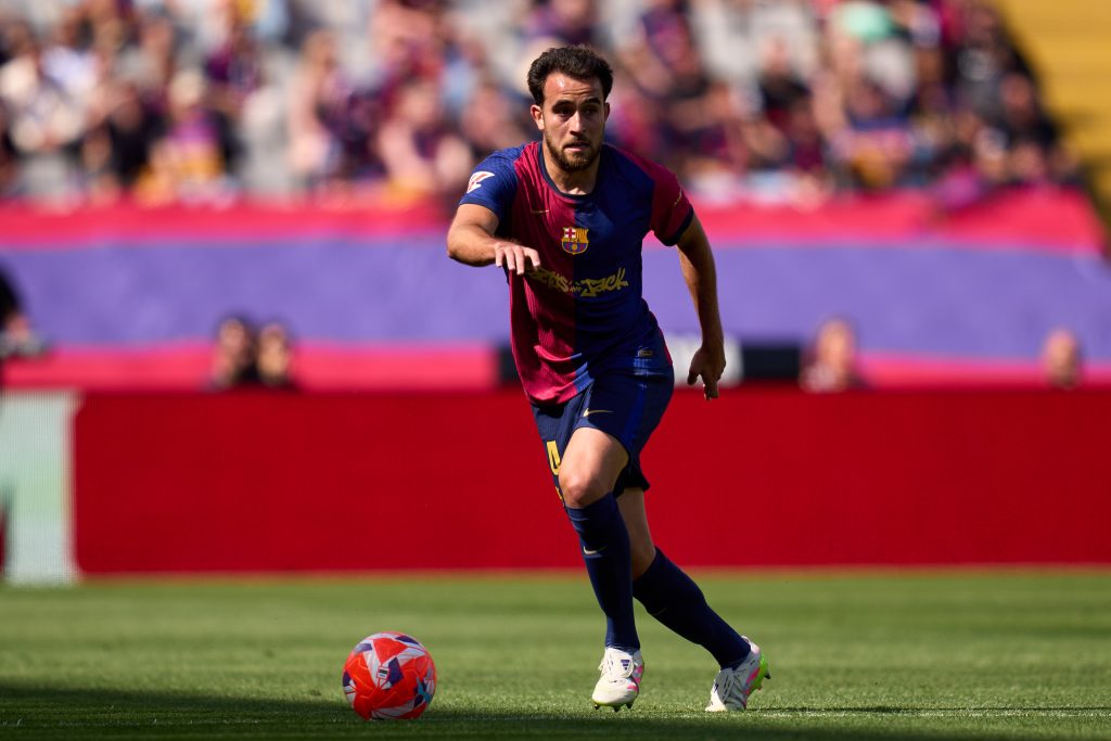 eric garcia in action for barcelona
