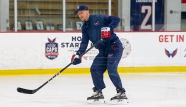 Why Alex Chiasson ended up guest coaching at Capitals Development Camp: ‘I think I have a lot to give back to the game’