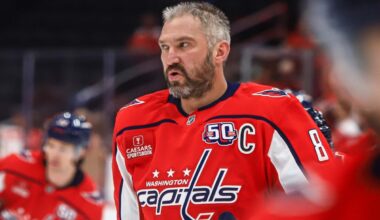 Alex Ovechkin on potential to break Wayne Gretzky’s NHL record for combined regular-season and playoff goals: ‘I’m not looking that far ahead’
