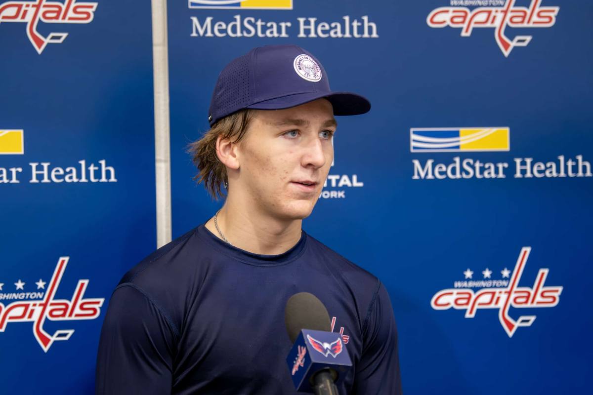 Cole Hutson on what he’s majoring in at Boston University: ‘Hockey’