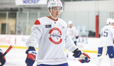 Cole Hutson in ‘no rush’ to end college career but Capitals still plan to ‘put the push on’ and sign him after sophomore season