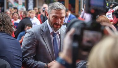 Alex Ovechkin on how he reacts to attention he gets from fans away from the rink: ‘Positively. I was also a boy and if I saw some legend, I also wanted to take a photo.’