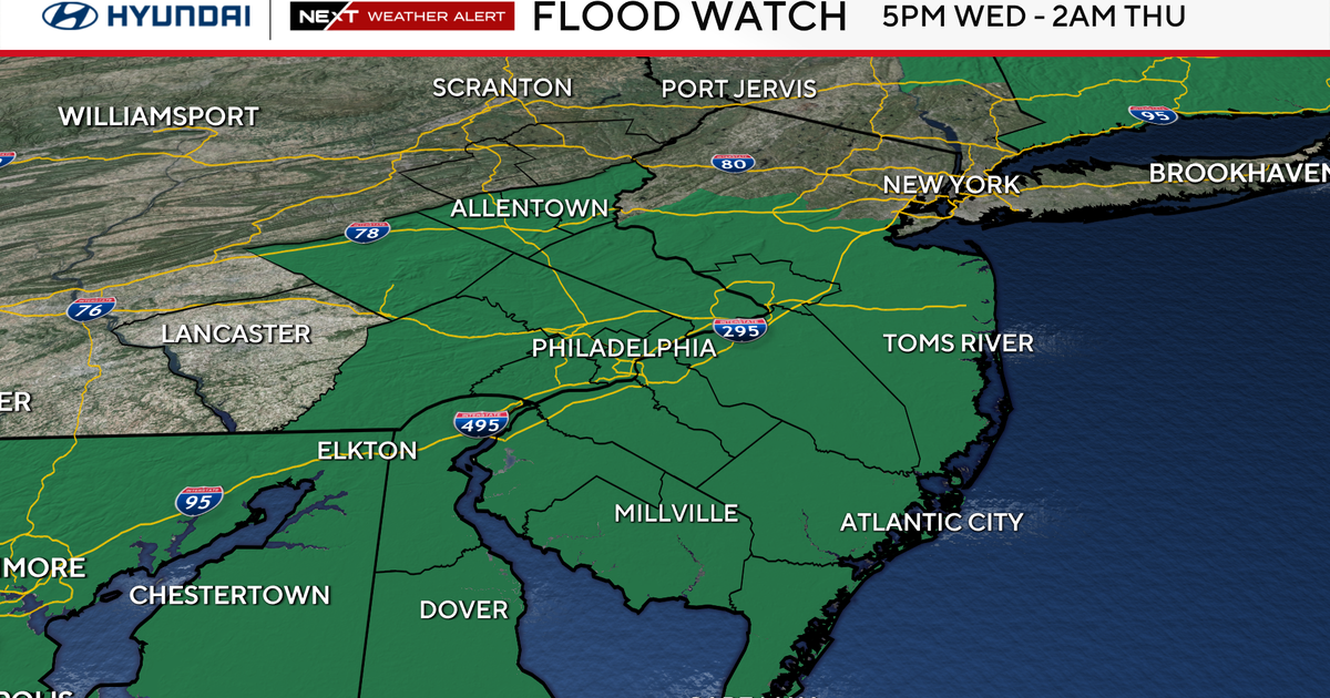 Strong storms in Philadelphia area Wednesday evening could bring heavy rain, wind. See the weather forecast.