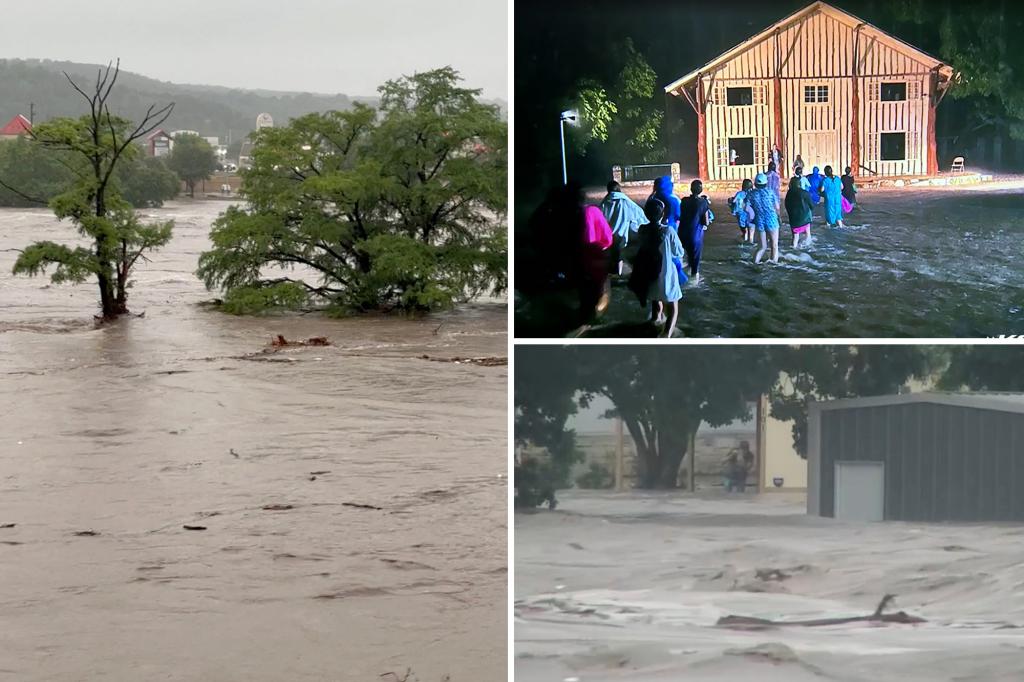 Girls at Christian summer camp missing after 'catastrophic' Texas floods