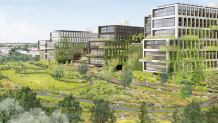 Rendering of ~60 acres of public parkland. Credit: S9 Architecture

