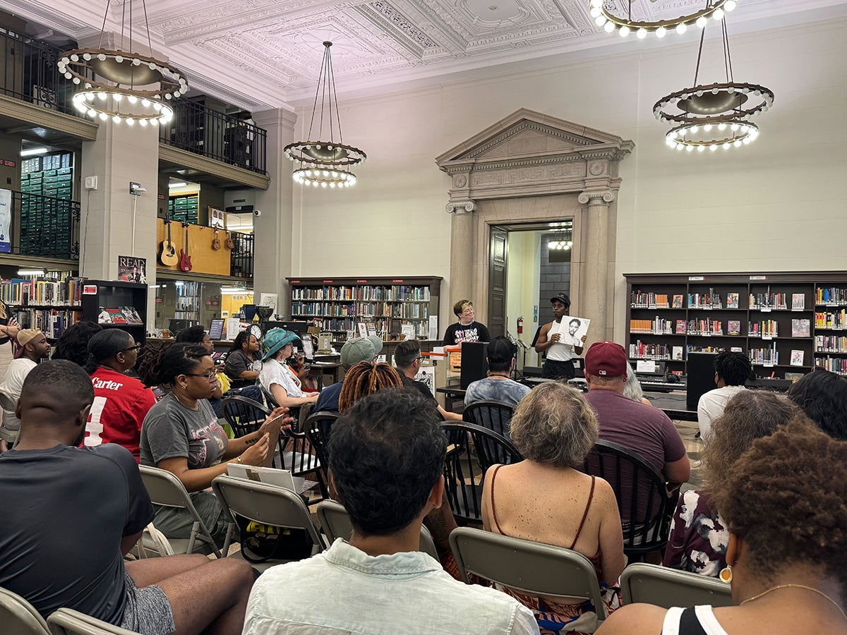 New vinyl club at Free Library hits the right tune in community