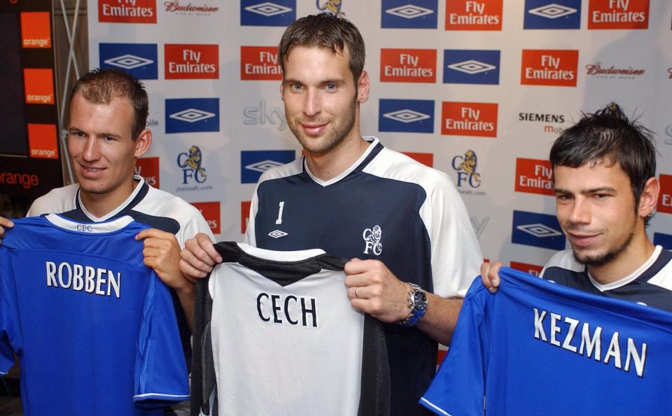 Robben joined Chelsea in 2004 just months after snubbing them for United