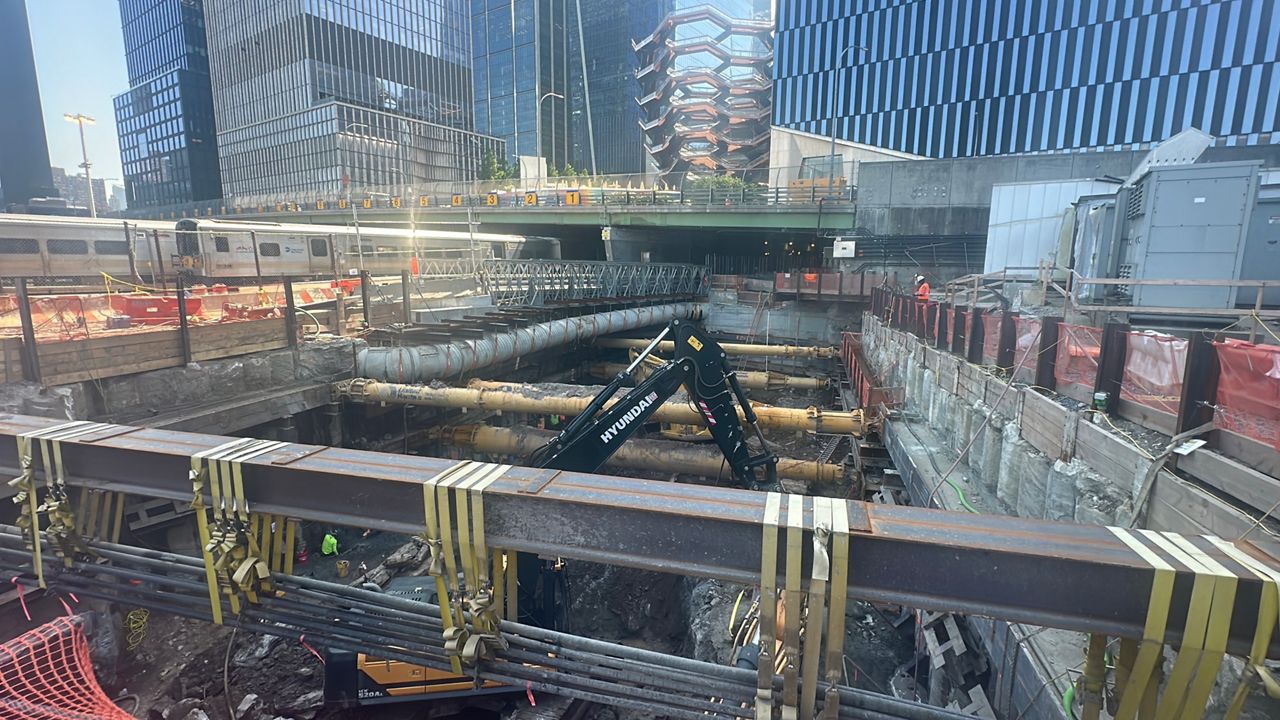 Gateway Tunnel construction