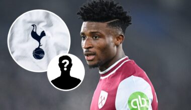 Club now find a replacement for their £32m striker after Tottenham bid for him, he could follow Mohammed Kudus to Spurs