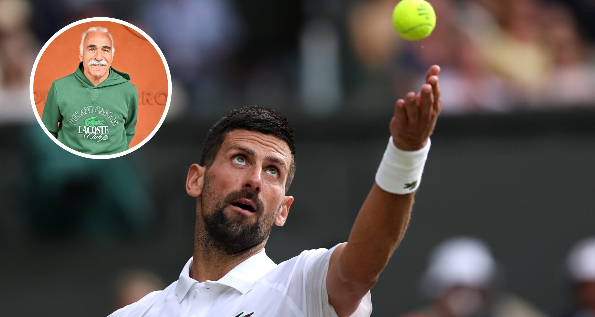 Mansour Bahrami says where he thinks Novak Djokovic is most likely to win his record-breaking 25th Grand Slam title